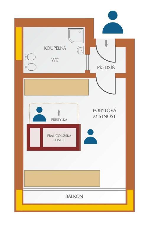 Hotel Nastup Loučná pod Klínovcem Cameră foto